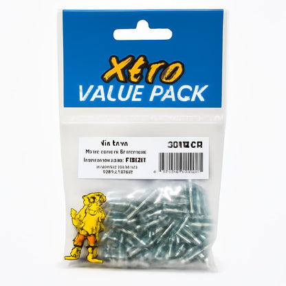 Pack of Xtra Value Pack Pozi Countersunk Zinc Plated Wood Screws
