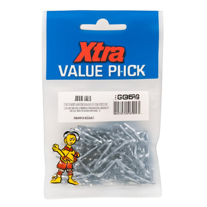 Xtra Value Pack of zinc-plated woodscrews front view
