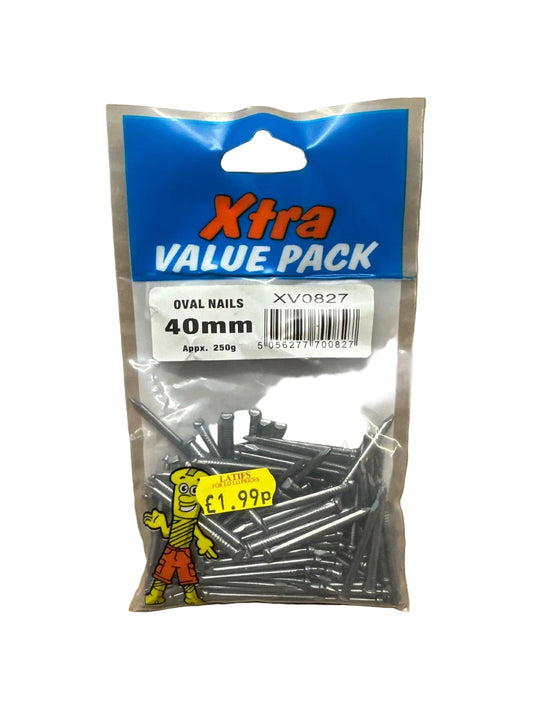 Xtra Value Pack Oval Nails front view