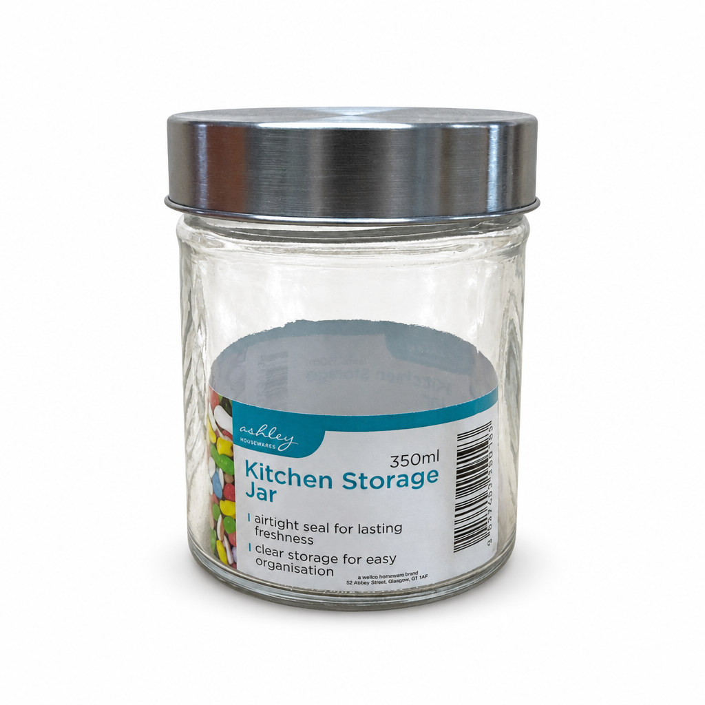 Ashley Kitchen Storage Jar 350ml with Airtight Seal