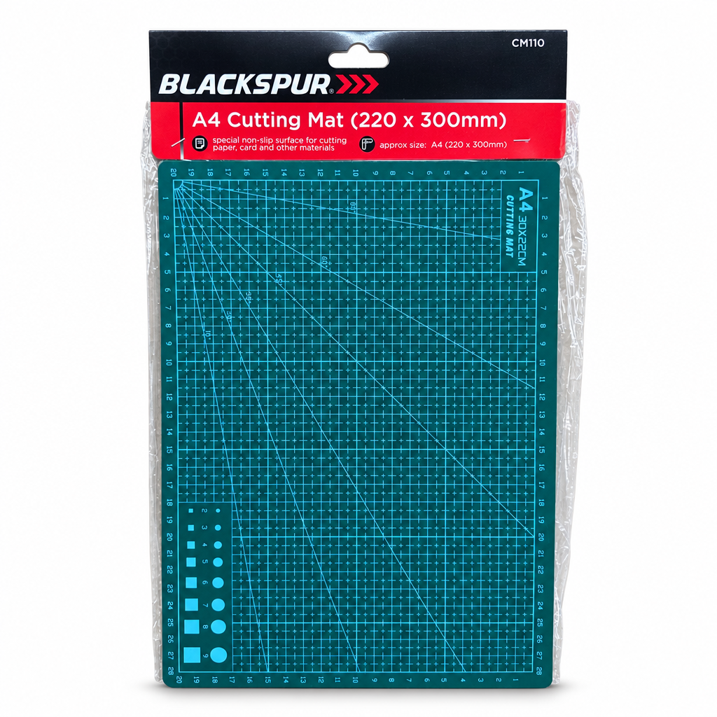 Blackspur A4 Cutting Mat packaging