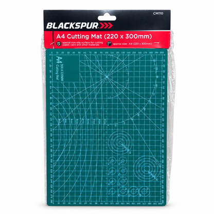 Blackspur A4 Cutting Mat reverse packaging
