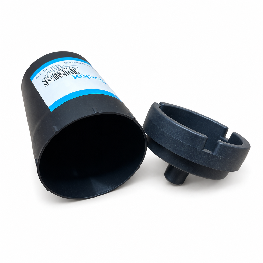 Ashley Housewares Cigarette Butt Bucket open side view