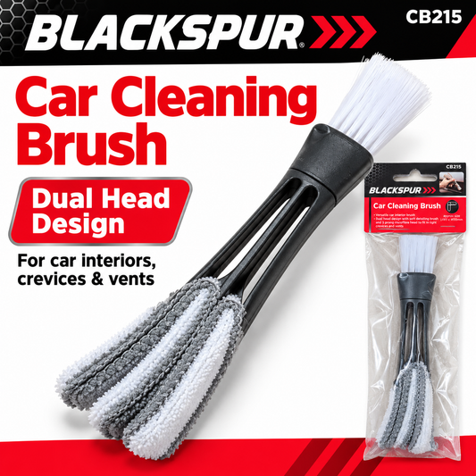 Blackspur car cleaning brush packaging front view