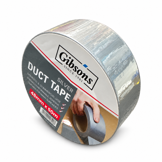 Gibsons Silver Duct Tape packaging showing front label