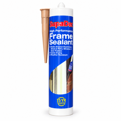 Front view of SupaDec High Performance Frame Sealant tube