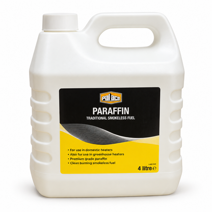 Palace Paraffin Traditional Smokeless Fuel 4-litre container