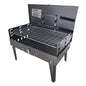PORTABLE FOLDING CHARCOAL BBQ GRILL WITH ACCESSORIES