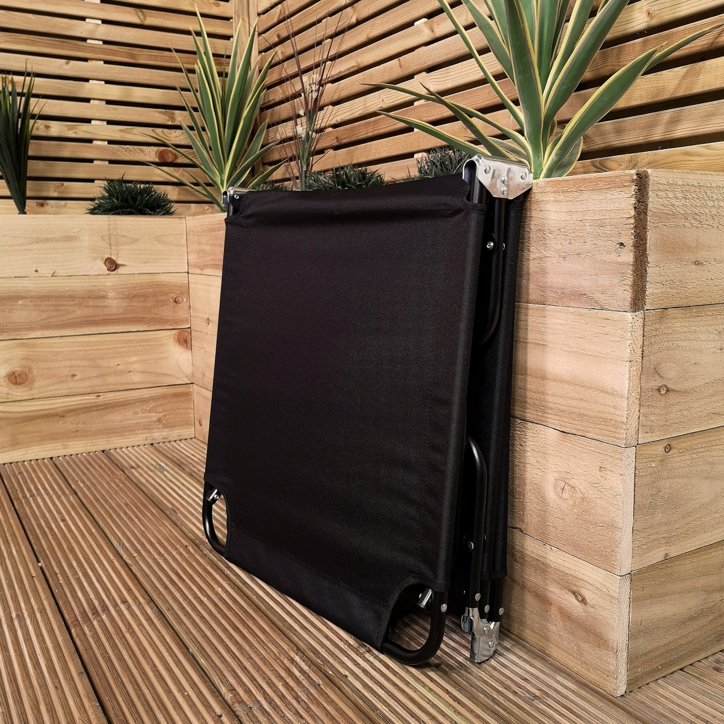 Redwood Reclining Sun Lounger - Oxford