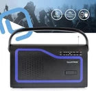 Lloytron 'Ibiza' 2 Band AC/DC Portable Radio with Carry Handle – Black (N2402BK)