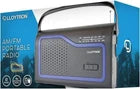 Lloytron 'Ibiza' 2 Band AC/DC Portable Radio with Carry Handle – Black (N2402BK)