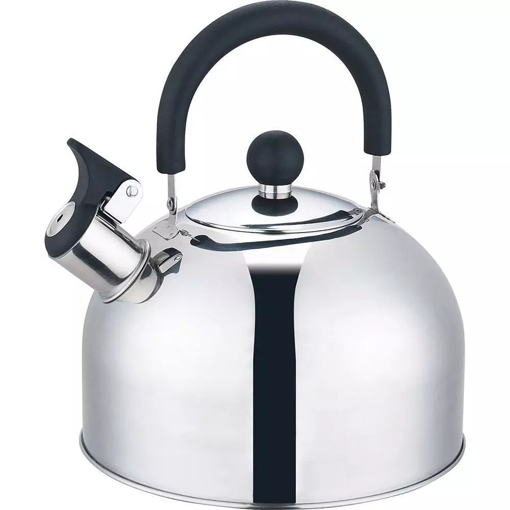 Prima Whistling Kettle 2.5 Litre Stainless Steel - Color Variants