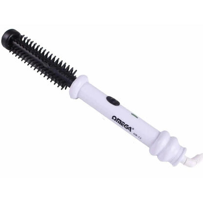 Omega Slimline 13mm Hair Styling Hot Brush White