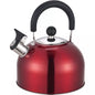 Prima Whistling Kettle 2.5 Litre Stainless Steel - Color Variants