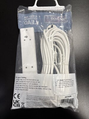 Daewoo 4 Gang Standard Extension Lead 10 Metre