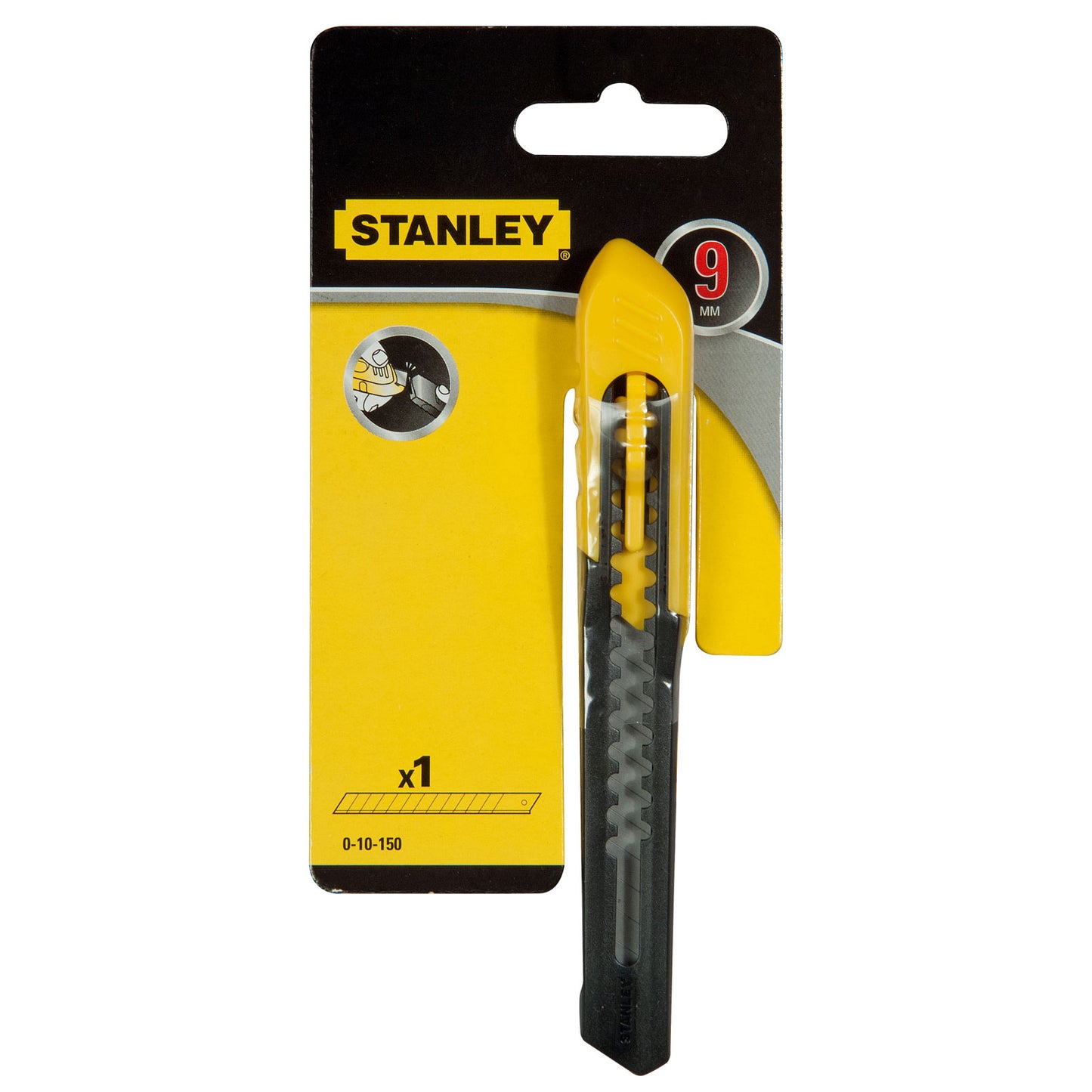 Stanley SM9 Snap-Off Blade Knife 9mm 0-10-150 – Retractable Utility Knife