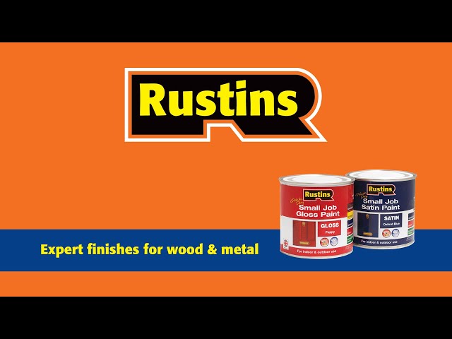 Rustins Quick Dry Small Job Gloss / Satin Paint 250ml