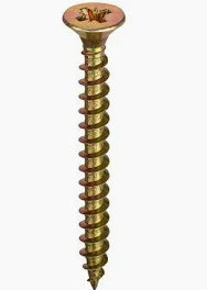 Pozi Csk Chipboard Screws Yellow