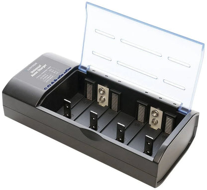 Lloytron Universal Battery Charger B044 – AA, AAA, C, D &amp; 9V NiMH / NiCd Charger