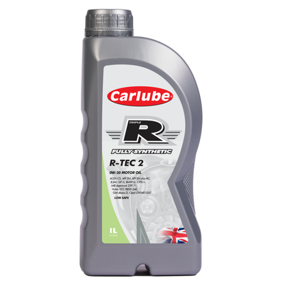 Carlube Triple R 0W-20 C5 V Fully Synthetic Engine Oil R-TEC 2 1L KCZ001