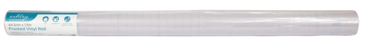 Ashley Frosted Vinyl Roll 44.5cm x 1.5m – Self-Adhesive Privacy Window Film
